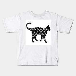 Cat thoughts Kids T-Shirt